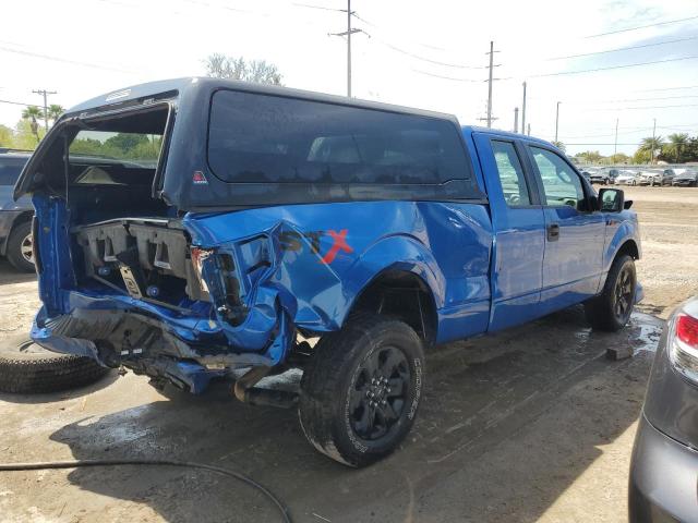 1FTFX1CF2DFC10162 - 2013 FORD F150 SUPER CAB BLUE photo 3