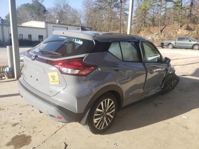 3N1CP5CV8RL488579 - 2024 NISSAN KICKS SV GRAY photo 3