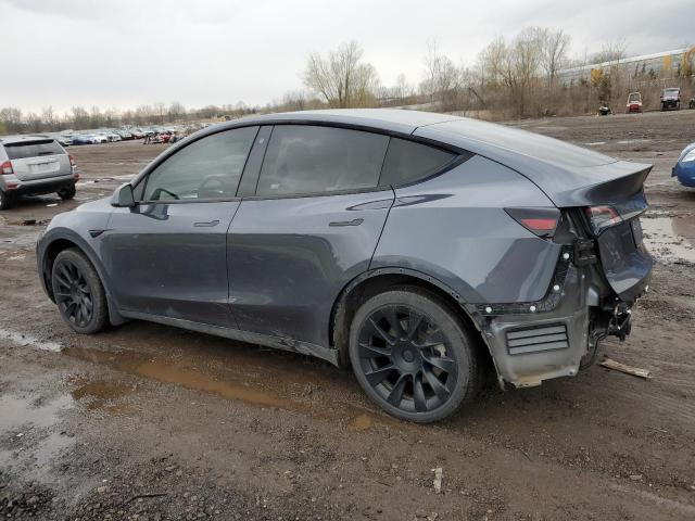 5YJYGDEE7MF251437 - 2021 TESLA MODEL Y GRAY photo 2