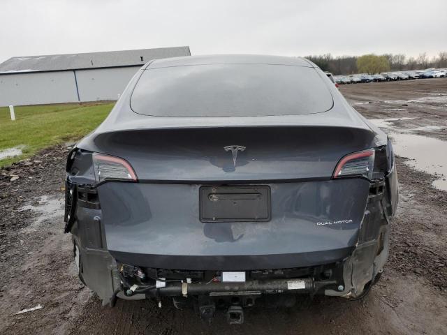 5YJYGDEE7MF251437 - 2021 TESLA MODEL Y GRAY photo 6