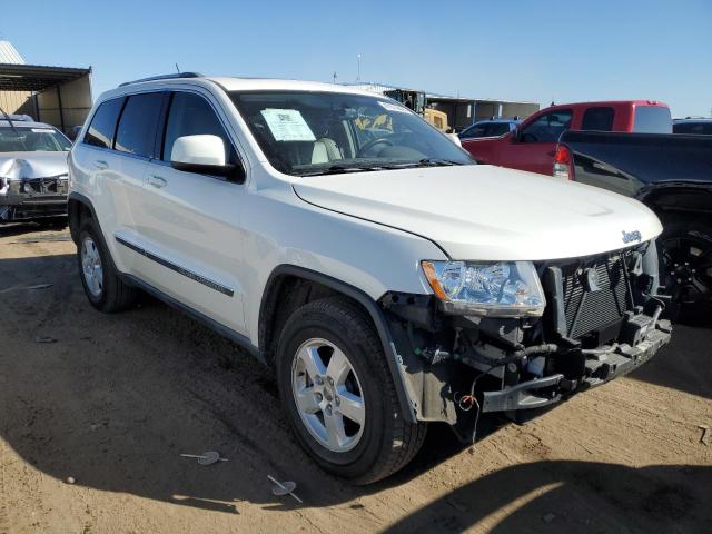 1C4RJFAG6CC154945 - 2012 JEEP GRAND CHER LAREDO WHITE photo 4