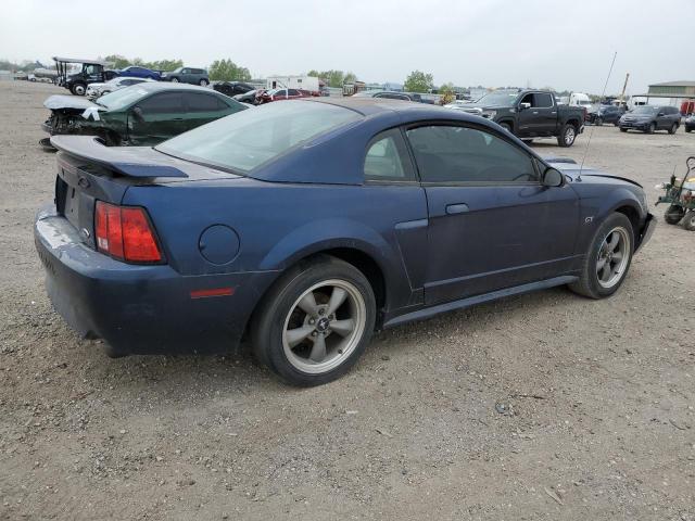 1FAFP42X82F169552 - 2002 FORD MUSTANG GT BLUE photo 3