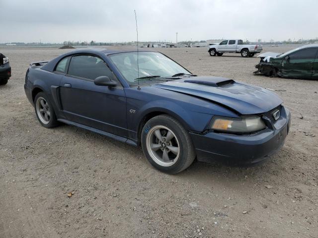 1FAFP42X82F169552 - 2002 FORD MUSTANG GT BLUE photo 4