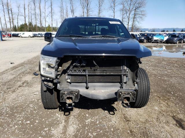 1FTFX1EF9FFB70534 - 2015 FORD F150 SUPER CAB BLACK photo 5