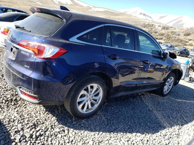 5J8TB4H52JL017186 - 2018 ACURA RDX TECHNOLOGY BLUE photo 3