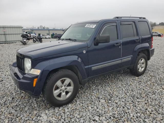 1C4PJMAK6CW144494 - 2012 JEEP LIBERTY SPORT BLUE photo 1