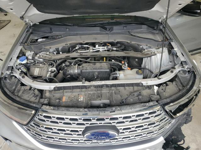 1FMSK7FH9NGB06353 - 2022 FORD EXPLORER LIMITED SILVER photo 12