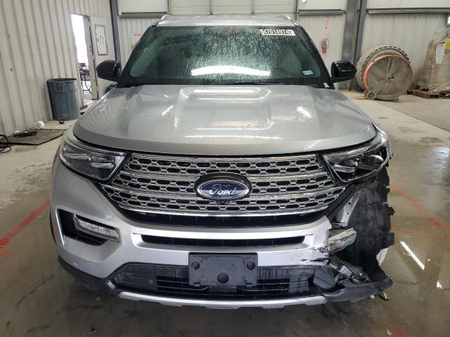 1FMSK7FH9NGB06353 - 2022 FORD EXPLORER LIMITED SILVER photo 5