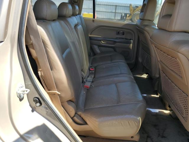 2HKYF18513H600766 - 2003 HONDA PILOT EXL TAN photo 11