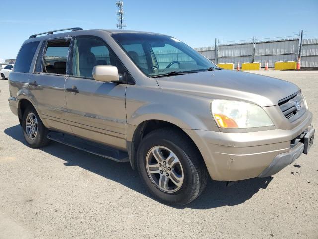 2HKYF18513H600766 - 2003 HONDA PILOT EXL TAN photo 4