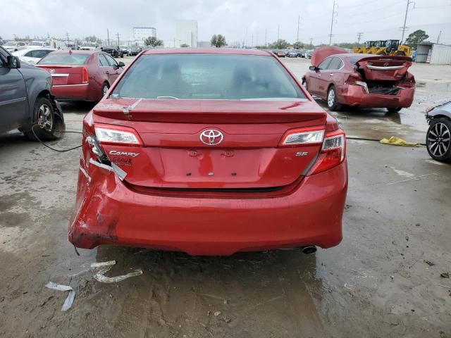 4T1BF1FK7DU714689 - 2013 TOYOTA CAMRY L RED photo 6