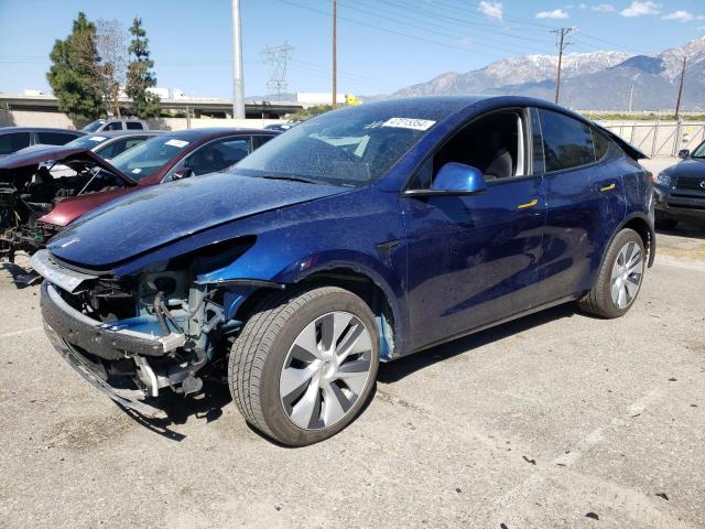 7SAYGDEE5PA078067 - 2023 TESLA MODEL Y BLUE photo 1