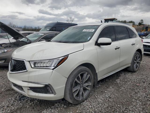 5J8YD3H87KL004777 - 2019 ACURA MDX ADVANCE WHITE photo 1