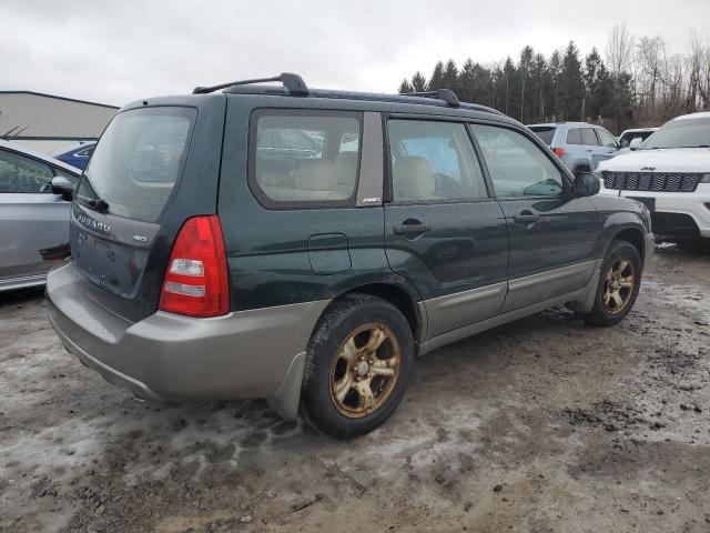JF1SG65634H754978 - 2004 SUBARU FORESTER 2.5XS მწვანე ფოტო 3