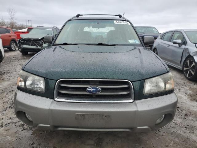 JF1SG65634H754978 - 2004 SUBARU FORESTER 2.5XS მწვანე ფოტო 5