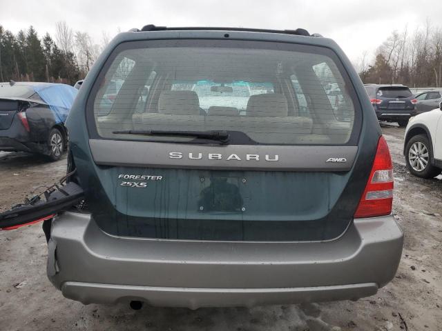 JF1SG65634H754978 - 2004 SUBARU FORESTER 2.5XS მწვანე ფოტო 6
