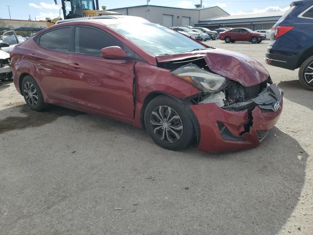 5NPDH4AE0GH769560 - 2016 HYUNDAI ELANTRA SE RED photo 4