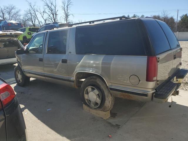 1GNFK16RXXJ514613 - 1999 CHEVROLET SUBURBAN K1500 SILVER photo 2