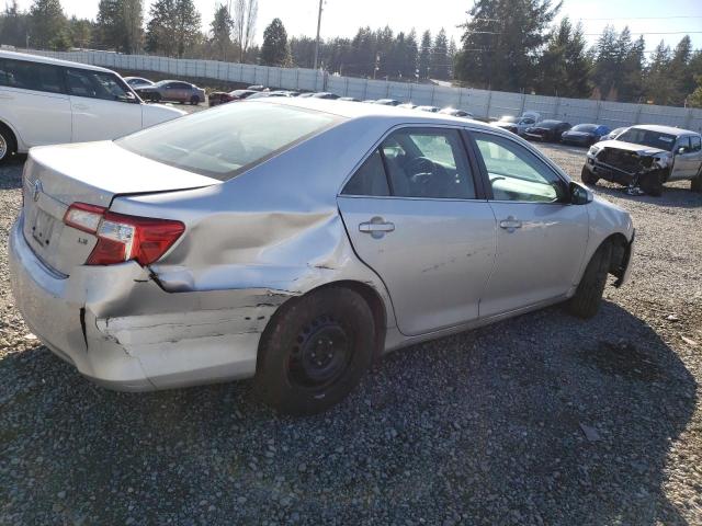 4T4BF1FK2DR303447 - 2013 TOYOTA CAMRY L SILVER photo 3