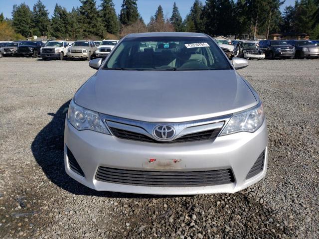 4T4BF1FK2DR303447 - 2013 TOYOTA CAMRY L SILVER photo 5