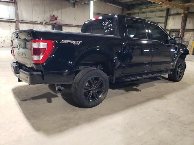 1FTFW1E81MFB94473 - 2021 FORD F150 SUPERCREW BLACK photo 3