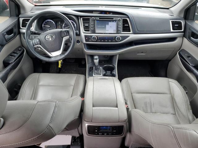 5TDJKRFH4GS317979 - 2016 TOYOTA HIGHLANDER XLE Gümüş foto 8