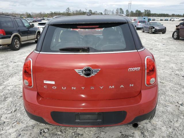 WMWZB3C59FWR42691 - 2015 MINI COOPER COUNTRYMAN RED photo 6