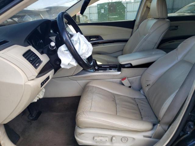 JH4KC1F98EC003843 - 2014 ACURA RLX ADVANCE BLACK photo 7