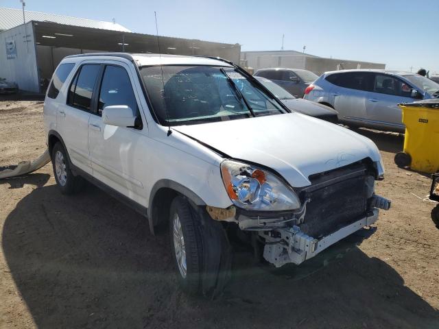 JHLRD78966C019623 - 2006 HONDA CR-V SE WHITE photo 4