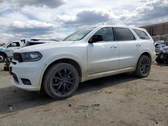 1C4RDJDG0LC309222 - 2020 DODGE DURANGO GT WHITE photo 1