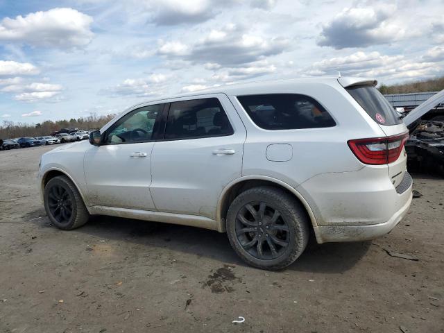 1C4RDJDG0LC309222 - 2020 DODGE DURANGO GT WHITE photo 2