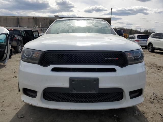 1C4RDJDG0LC309222 - 2020 DODGE DURANGO GT WHITE photo 5