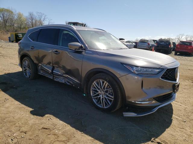 5J8YE1H84NL046085 - 2022 ACURA MDX ADVANCE GRAY photo 4