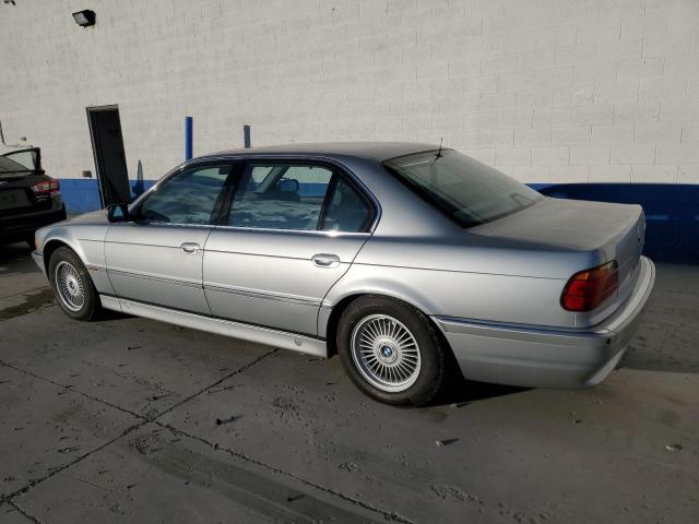 WBAGK2323WDH68381 - 1998 BMW 750 IL SILVER photo 2