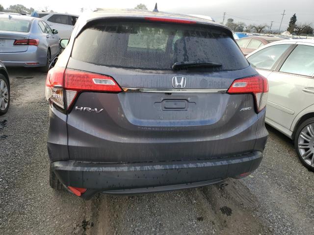 3CZRU6H5XNM766525 - 2022 HONDA HR-V EX CHARCOAL photo 6