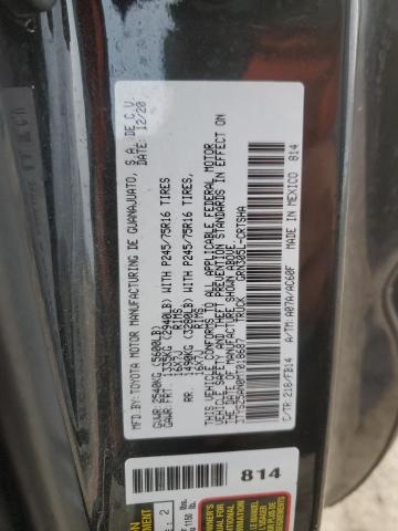 3TYSZ5AN0MT018687 - 2021 TOYOTA TACOMA ACCESS CAB შავი ფოტო 12