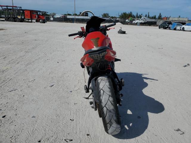 JKAEXEE10CDA03815 - 2012 KAWASAKI EX650 EC RED photo 4