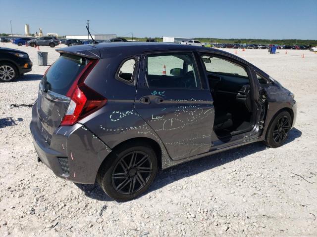 3HGGK5H80FM783795 - 2015 HONDA FIT EX GRAY photo 3