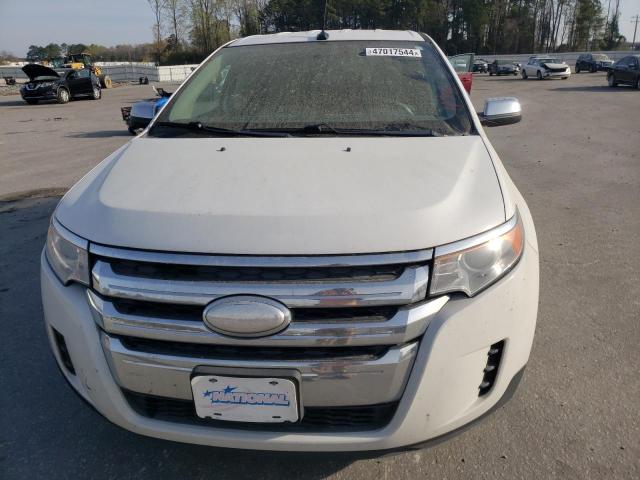 2FMDK3G93EBA00030 - 2014 FORD EDGE SE WHITE photo 5