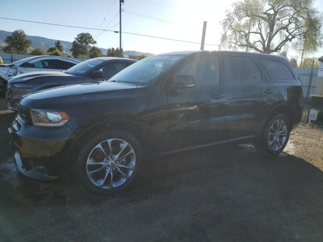 1C4RDHDG8LC222600 - 2020 DODGE DURANGO GT BLACK photo 1