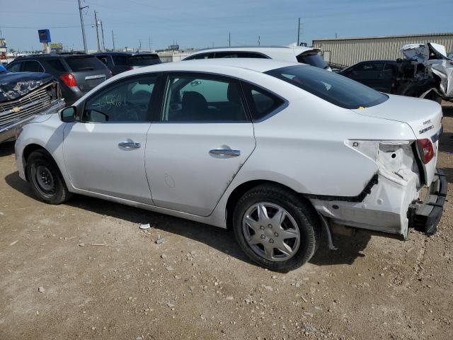 3N1AB7AP7HY389145 - 2017 NISSAN SENTRA S WHITE photo 2