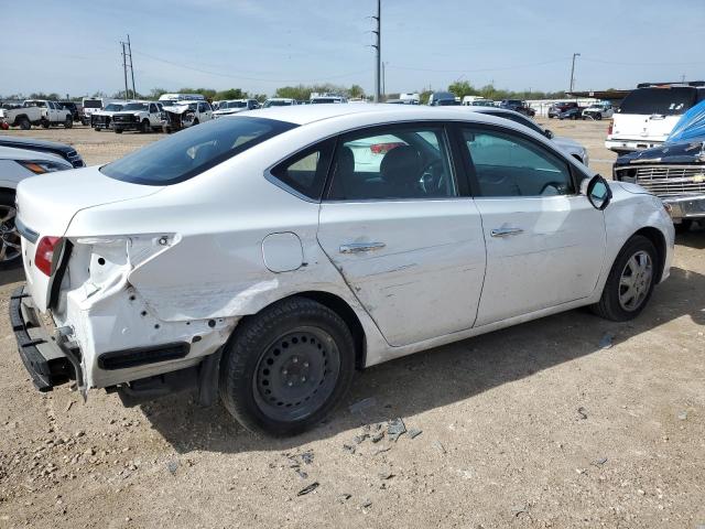 3N1AB7AP7HY389145 - 2017 NISSAN SENTRA S WHITE photo 3