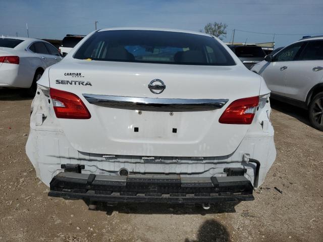 3N1AB7AP7HY389145 - 2017 NISSAN SENTRA S WHITE photo 6