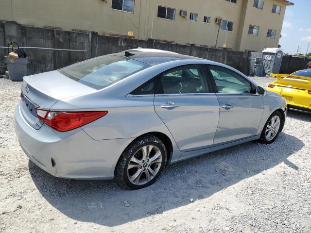 5NPEC4AC0CH322433 - 2012 HYUNDAI SONATA SE GRAY photo 3