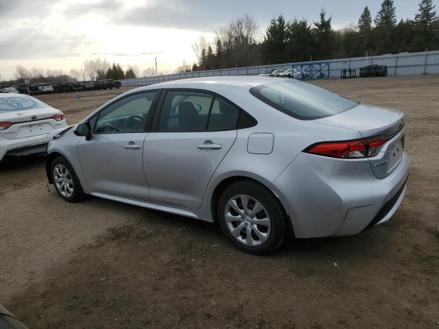 5YFBPRBE3LP042612 - 2020 TOYOTA COROLLA LE SILVER photo 2