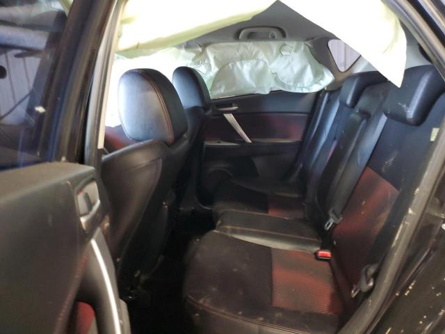 JM1BL1H43A1168546 - 2010 MAZDA SPEED 3 შავი ფოტო 10