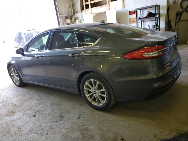 3FA6P0HD6KR276527 - 2019 FORD FUSION SE GRAY photo 2