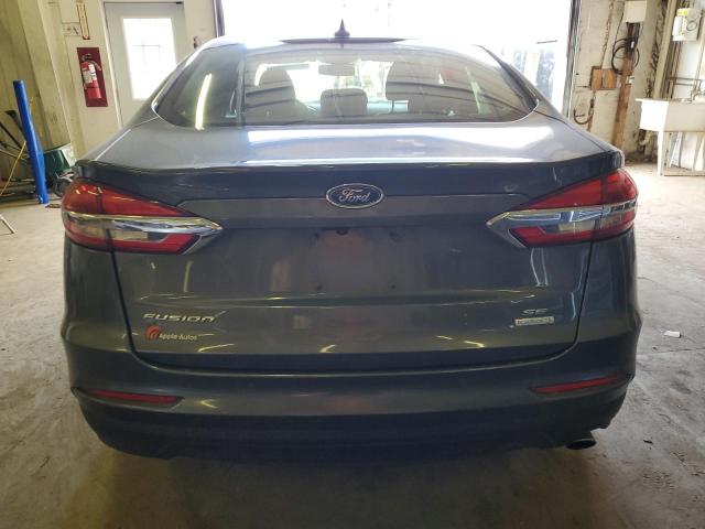 3FA6P0HD6KR276527 - 2019 FORD FUSION SE GRAY photo 6