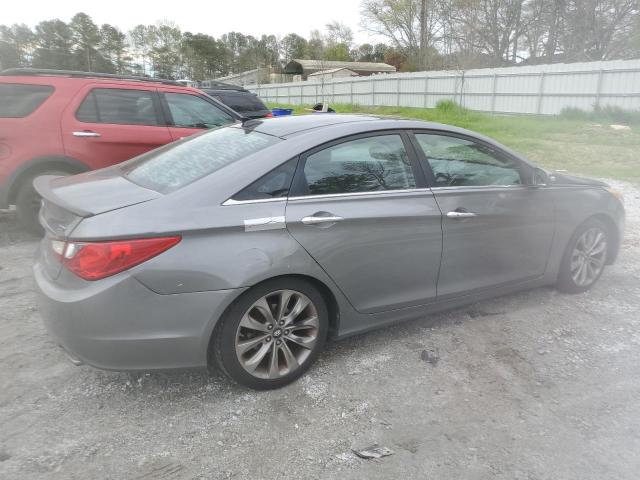 5NPEC4AB6CH409535 - 2012 HYUNDAI SONATA SE GRAY photo 3