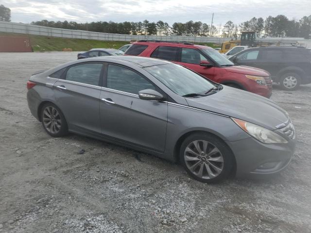 5NPEC4AB6CH409535 - 2012 HYUNDAI SONATA SE GRAY photo 4